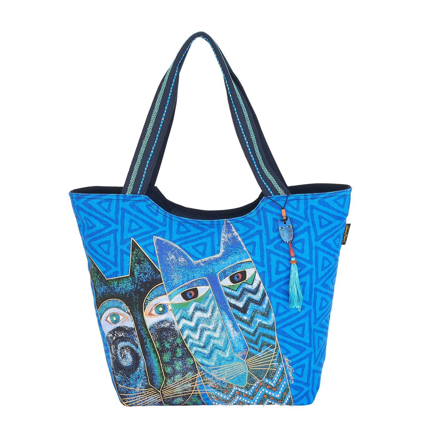 Cotton and Metallic Foiled Totes and Handbags from the original artwork ...