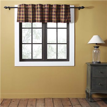 Heritage Farms Primitive Check Valance 16x60