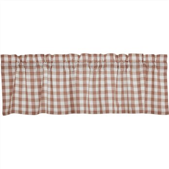 Annie Buffalo Portabella Check Valance 16x60