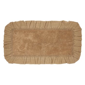 Burlap Natural Bathmat 27x48