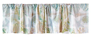 Coastal Reef Quilt Valance