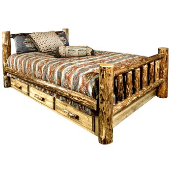 Glacier Twin Bed w/ Storage