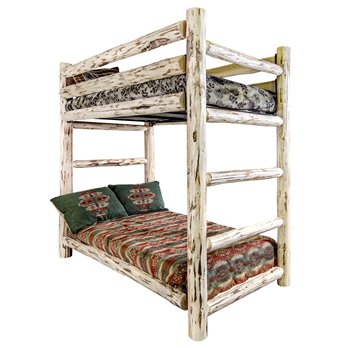 Montana Twin over Twin Bunk Bed - Ready to Finish