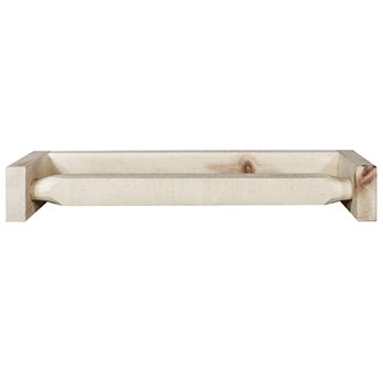 Homestead Towel Rack - Clear Lacquer Finish