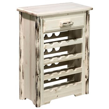 Montana Wine Cabinet - Clear Lacquer Finish