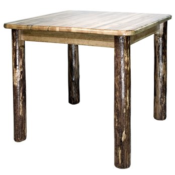 Glacier Counter Height Square 4 Post Dining Table