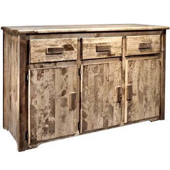 Homestead Sideboard - Stain & Clear Lacquer Finish