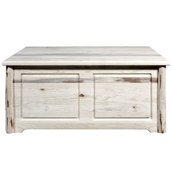 Montana Small Blanket Chest - Clear Lacquer Finish