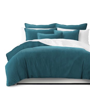 Vanessa Turquoise Duvet Cover and Pillow Sham(s) Set - Size Queen