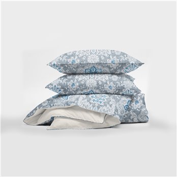 Osha Sky/Gray King Pillow Sham