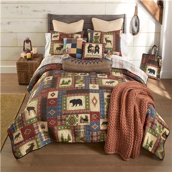 Forest Grove King 3 PC Quilt Set