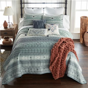 Tempe King 3PC Quilt Set