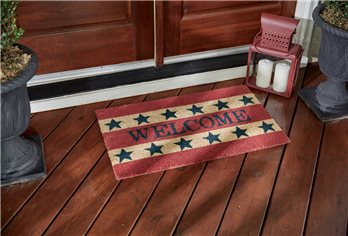 Welcome Americana Door Mat