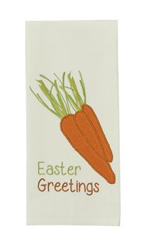 Easter Greetings Emb/AppDishtowel