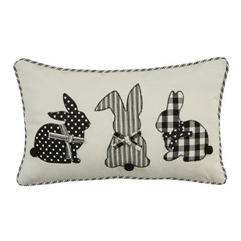 Cotton Tails Pillow 12X20