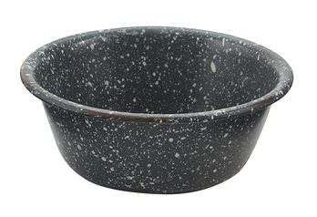 Granite Enamelware Berry Bowl Gray