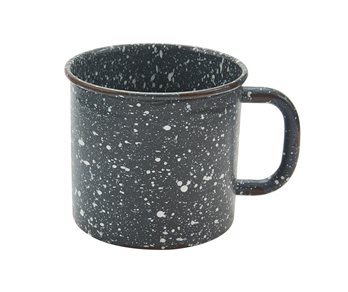 Granite Enamelware Mug Gray