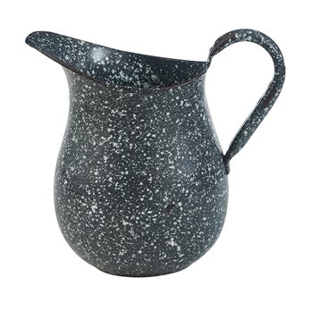 Granite Enamelware Pitcher - Gray