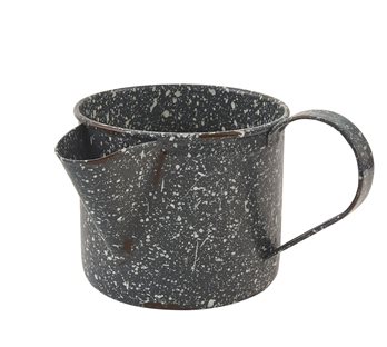 Granite Enamelware Creamer Gray