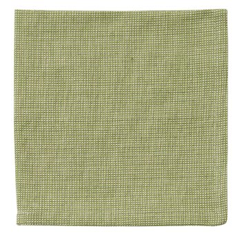 Basketweave Napkin - Evergreen