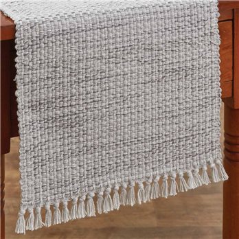 Basketweave Table Runner 13X54 Cotton