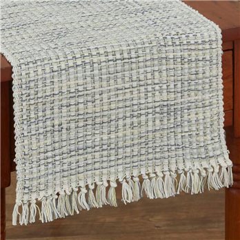 Basketweave Table Runner 13X54 Rain