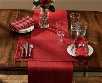 Casual Classics Placemat Red