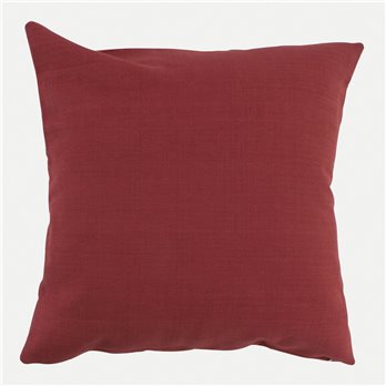 Essentials Rib Pillow Cover Merlot