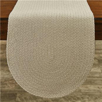 Essexâ  Table Runner 15X54 - Pebble