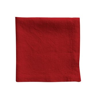 Linen Napkin Red