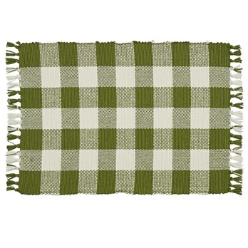 Wicklow Check Placemat Sage