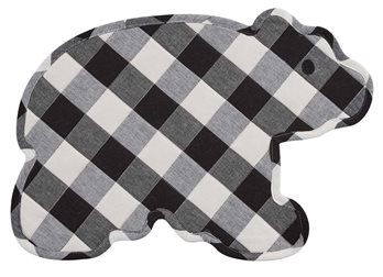 Wicklow Bear Placemat Black/Cream