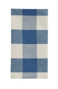 Wicklow Check Napkin China Blue