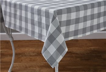 Wicklow Check Tablecloth 54X54 Dove