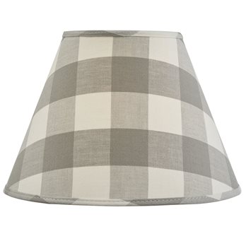 Wicklow Check Lampshade 12" - Dove