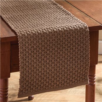 Chadwick Table Runner 13"X54" - Brown