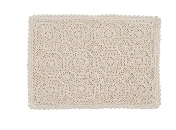 Lace Placemat Cream