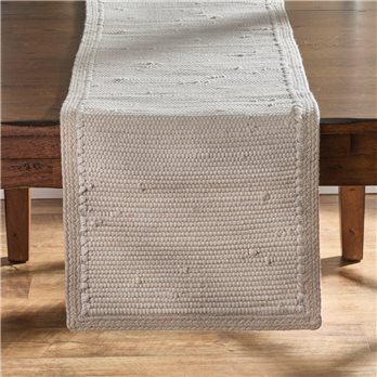 Dune Table Runner 15X72 - Pebble