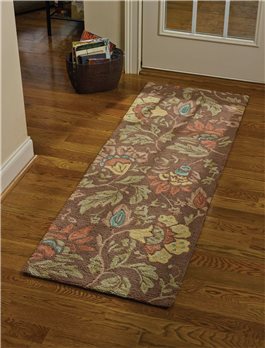 Elise Hkd Rug Runner 24X72 Mocha