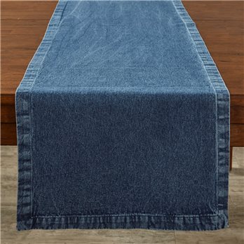 Denim Table Runner 15X72