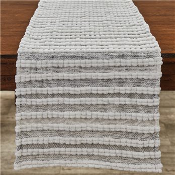 Fina Ribbed Table Runner 15X72