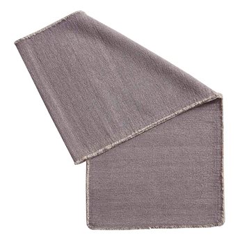 Frayed Edge Table Runner Lavender 15X72