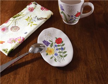 Garden Flower Spoon Rest