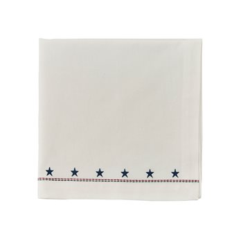 Embroidered Star Napkin