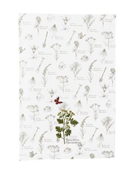 Feverfew PrintDishtowel