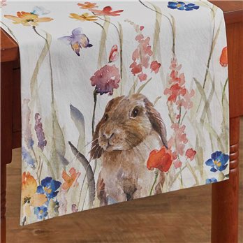 Enchantment Bunny Table Runner 14X42