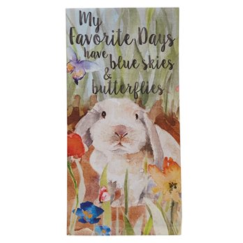 My Favorite Days Print Dishtowel