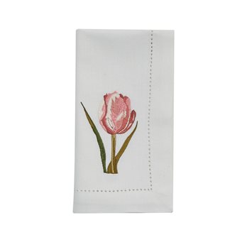 Farmhouse Spring Embroidered Napkin