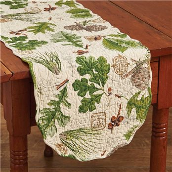 Wildlife Trail Table Runner 13X54