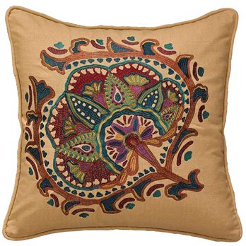 Jewels Emb 20 Pillow Cover